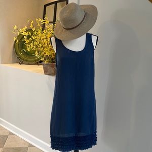 Tommy Bahama Blue Linen Sun Dress S/P